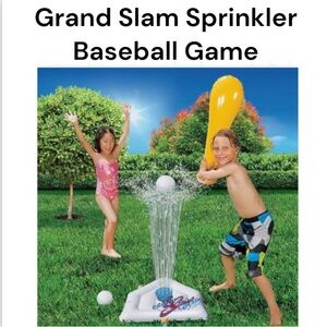 NWT Banzai Grand Slam 'N Splash Sprinkler Baseball Game 17” L x 16” W